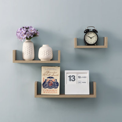 Caulder 3 Piece Floating Shelf