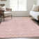 Premium Machine Washable Prisco Pink Rug