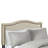 Queen Upholstered Headboard - Plywood Construction, Copper Nailhead Detail, Stable Metal Legs Queen, 100% , Edge, Adjustable-1788388044