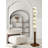 Minimalist Modern Solid Wood & Acrylic Floor Lamp