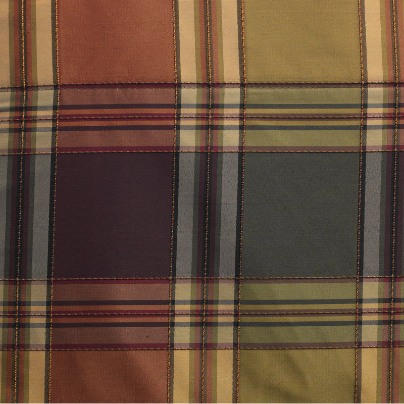 Aneela Plaid Window Valance