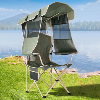 Beach Chair with Canopy Shade