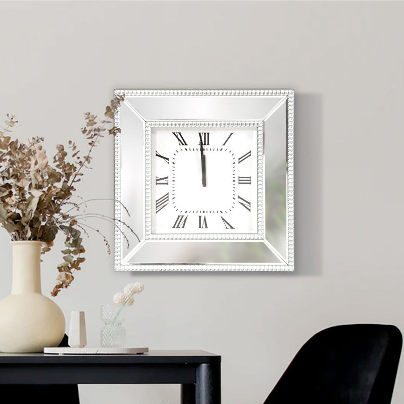 Dannicka Glass Wall Clock