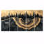 Forêt forêt de cristal onyx noir V - Art mural forêt - Art mural traditionnel-1149631870-1149631871