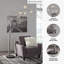 Jodana 95'' Silver Tree Floor Lamp