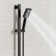 3-Function Handheld Shower with 26-Inch Slide Bar and 59-Inch Hose