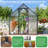 6.2' W x 8.2' D Heavy Duty Greenhouse-99107100