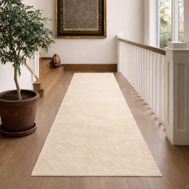 Tapis crème Somos Modern, Tapis de couloir 1 pi 10 po x 6 pi, Crème