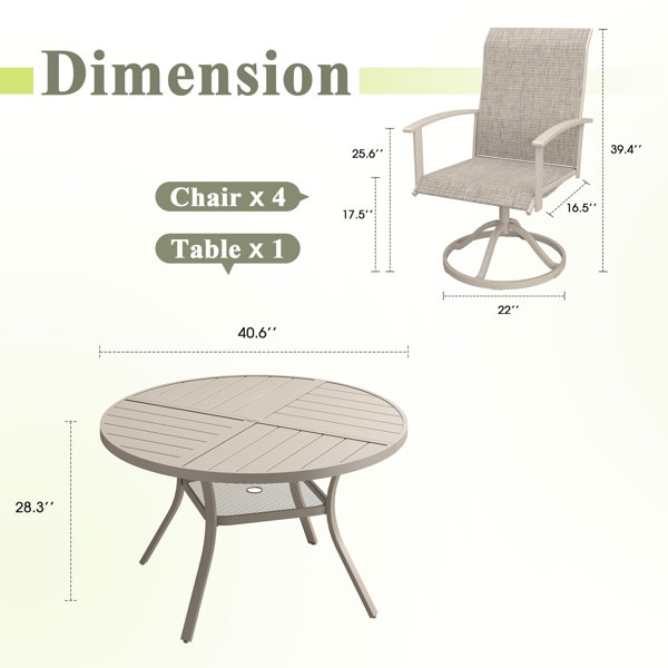 Dimensions du produit