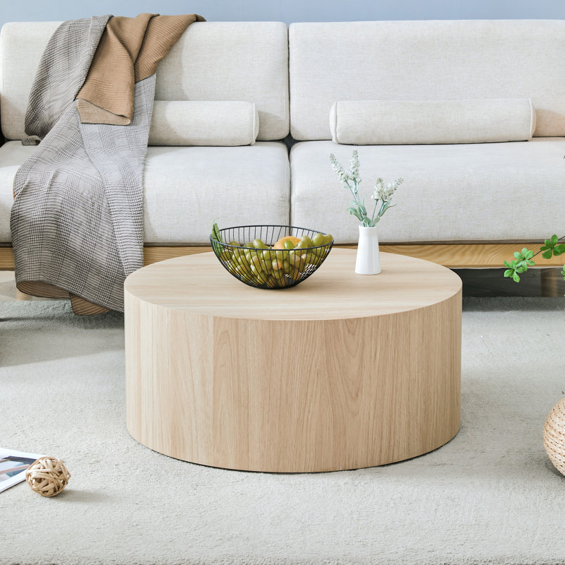 table basse, Bois naturel
