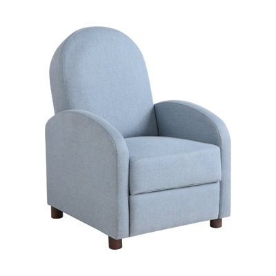 Orrington 26.1" Wide Upholstered Manual Pushback Recliner