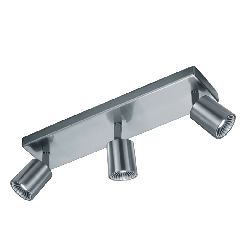 Accomac LED Spotlight, Nickel Matte
