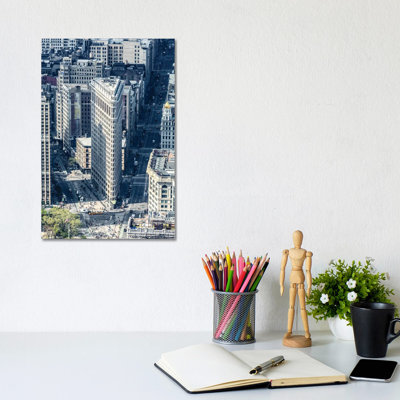 Flatiron From Above by Matteo Colombo - Gallery-Wrapped Canvas Giclée on Canvas