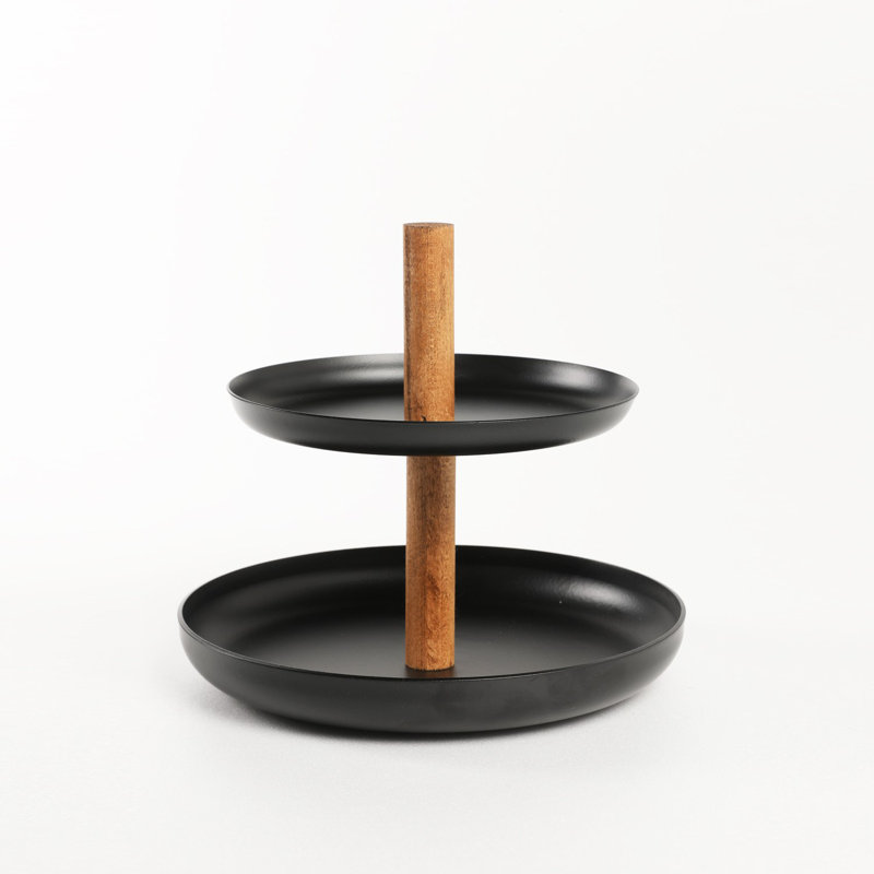 17 Stories Saavan Serving Dish, Black