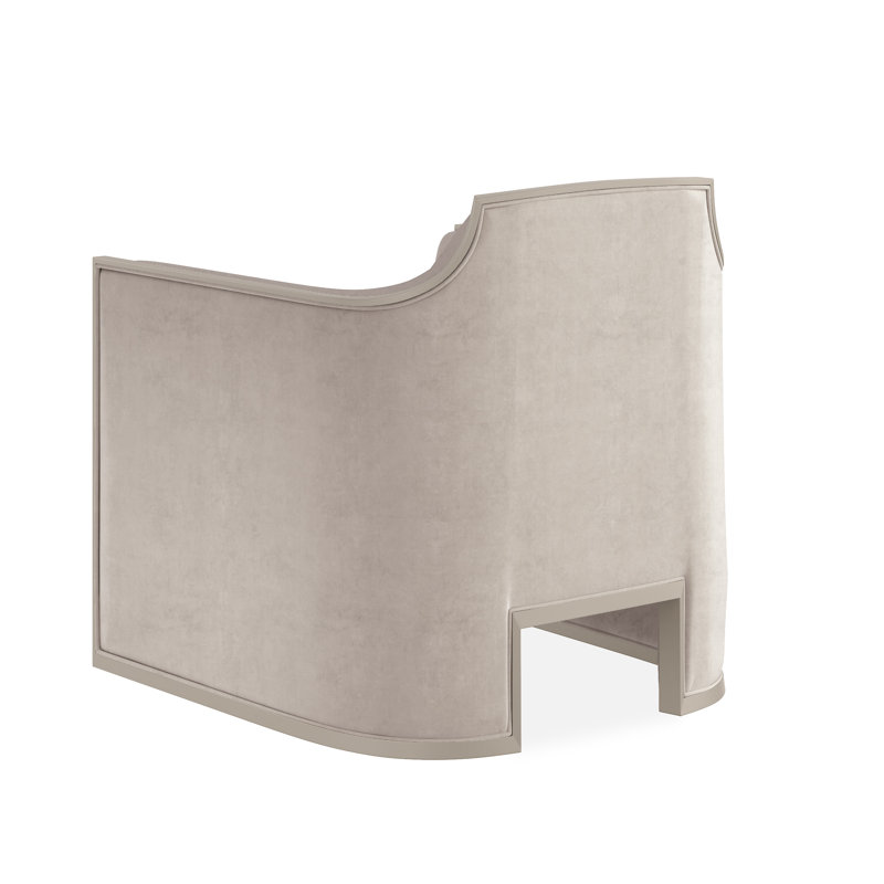 The Cat's Meow Chair, Beige Velvet