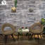 Panneaux muraux 19,7 po x 39,4 po brun clair / gris Falkirk Uffcott (paquet de 5)-88874631