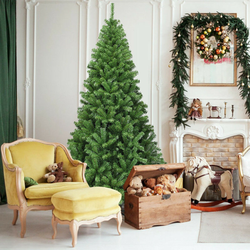 Sapin de Noël vert, H 7,5 pi