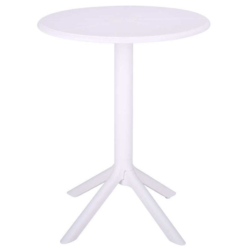 Azalaya Round Bistro Table, White