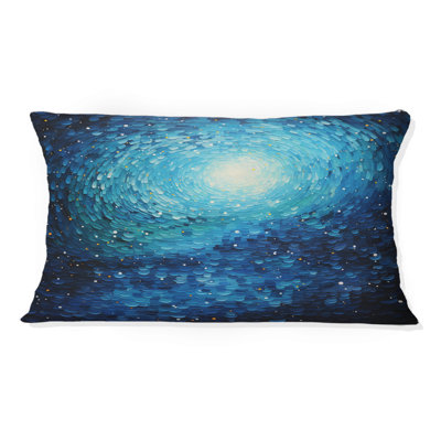 Coussin Pointillism River Majestic - River Mountain