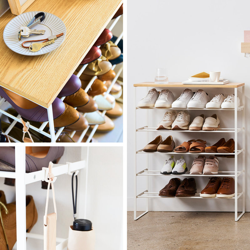Étagère à chaussures Yamazaki Home Tower, Blanc