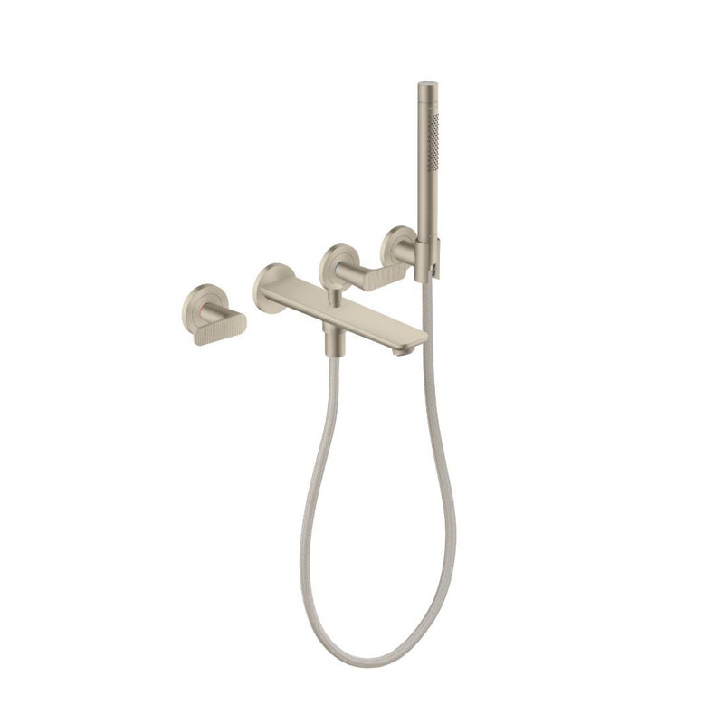 Citterio C Tub Filler with Diverter, Brushed Nickel