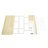 37.4'' Multipurpose Desktop Bookshelf Organizer Rack-1465483791