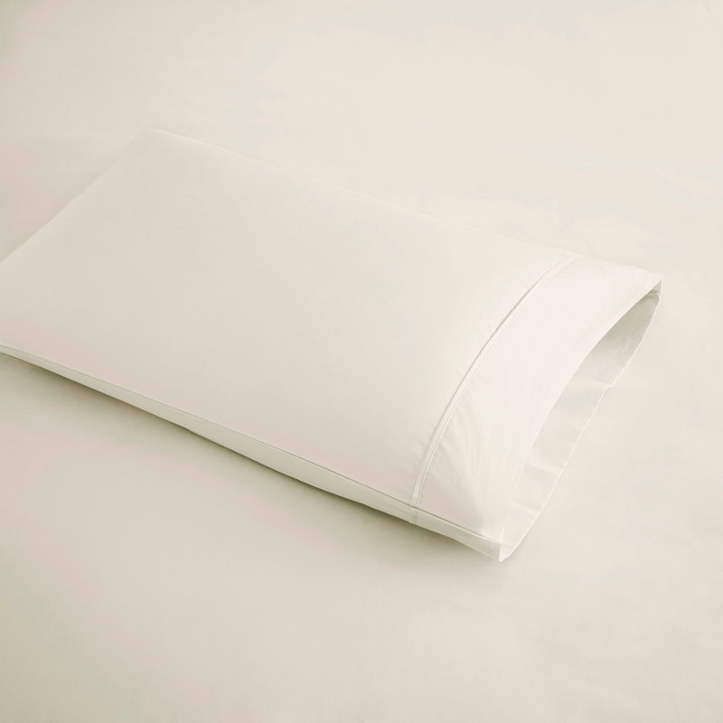Ensemble de draps 4 pièces, Ivoire ivoire, Full / Double