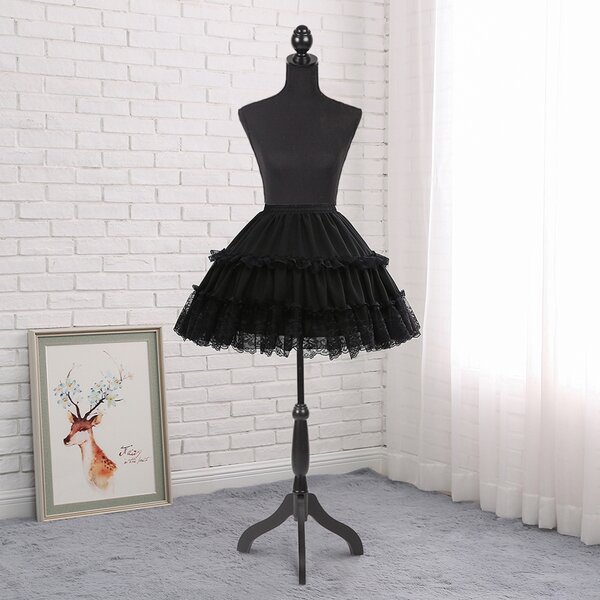 FDW Mannequin 67 H x 34.6 W x 15.75 D Dress Form FDW Color: Black