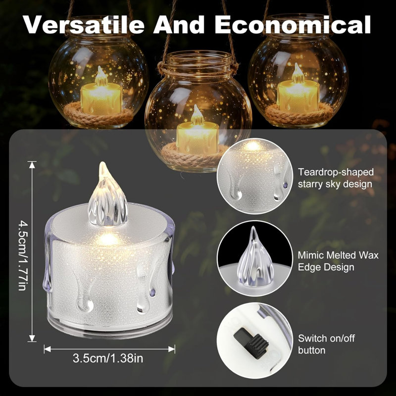6000 Pcs Artificial Rose Petals with 72 Pcs Romantic Flameless Candles, LED Heart Tea Lights Battery Operated for Valentine's Day Romantic Night Wedding Anniversary Table Party Decoration