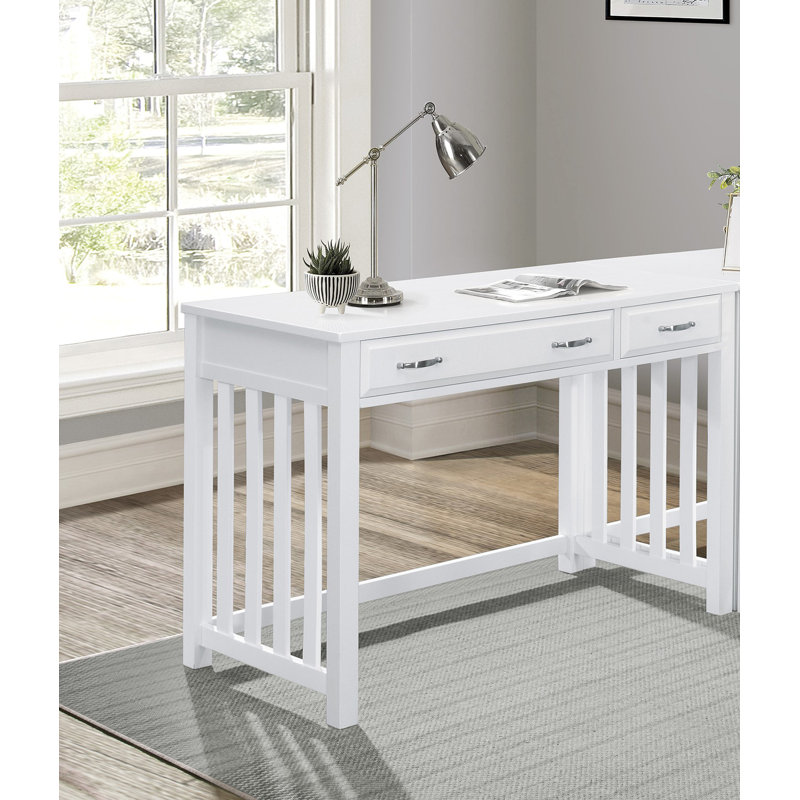 Bureau 1 pièce avec 2 tiroirs et tiroir à clavier