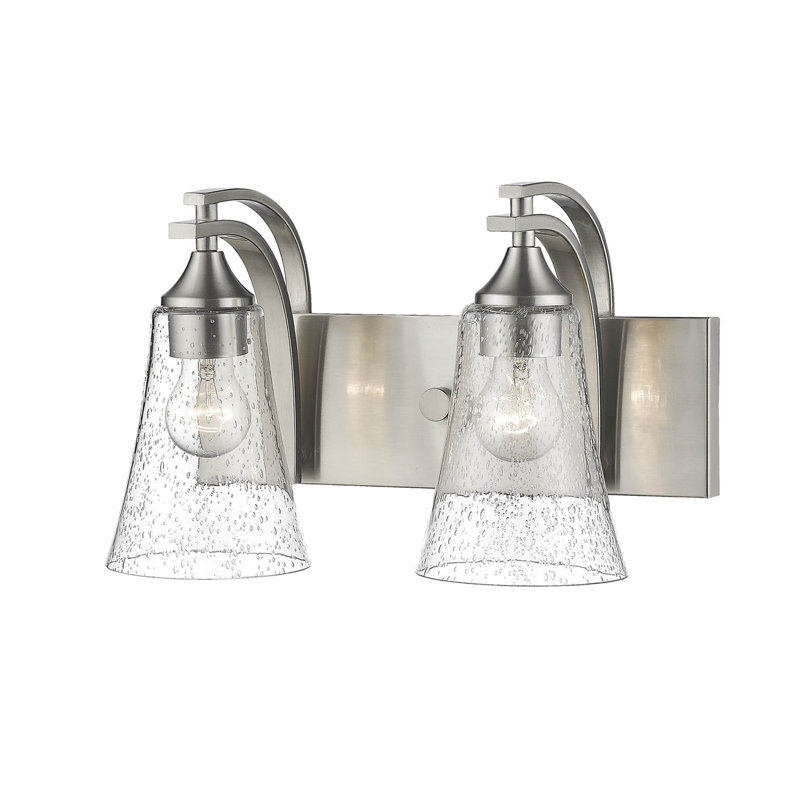 Wilma 2 - Light Dimmable Vanity Light, Satin Nickel