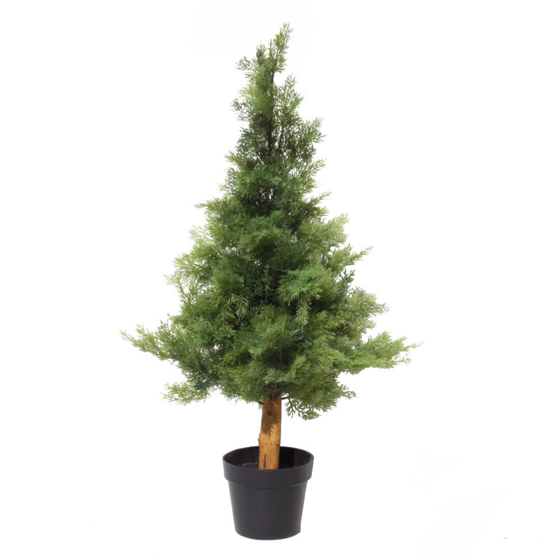 Anlin 95cm Faux Cypress Tree in Pot