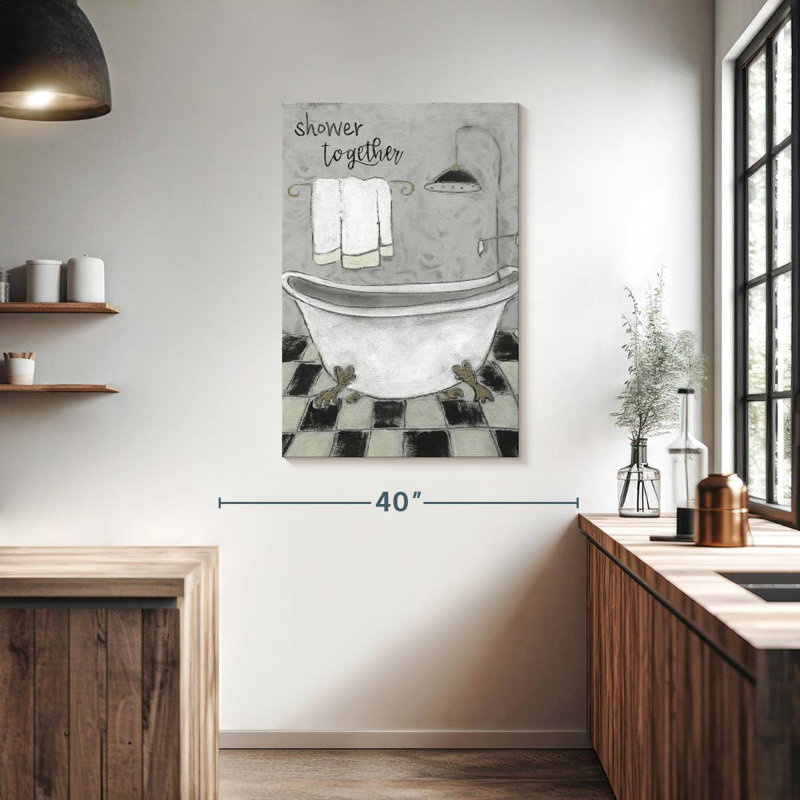 Ketti Shower Together Bath, 39" H x 26" W