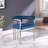 Marcello Kenlea Velvet Upholstered Back Arm Chair-1047657335