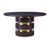 Dark Walnut/Antiqued Brass selected