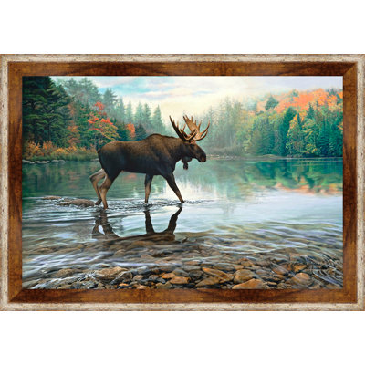 « orignal crossing », reproduction encadrée Wildlife, Birds & Animals