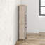 Harkon Wood Material Freestanding Linen Cabinet-66425907