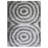Annunziata Hand Tufted Shag Polyester Eco-Friendly Area Rugs - Rectangle, Gray White Color, Geometric Modern Design, High Pile Thick Handmade Anti Skid Area Rugs for Living Room, Bed Room-27439333