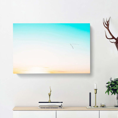 Flock Of Birds - Wrapped Canvas