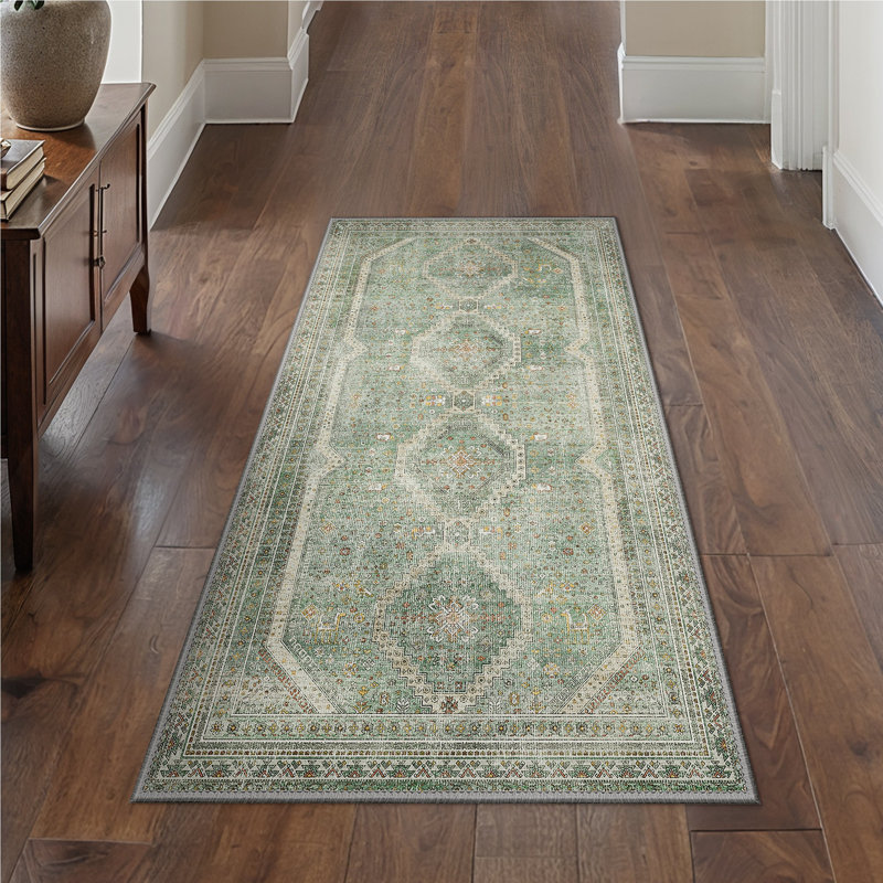 Machine Printed Area Rug, Rectangle 80 x 150 cm