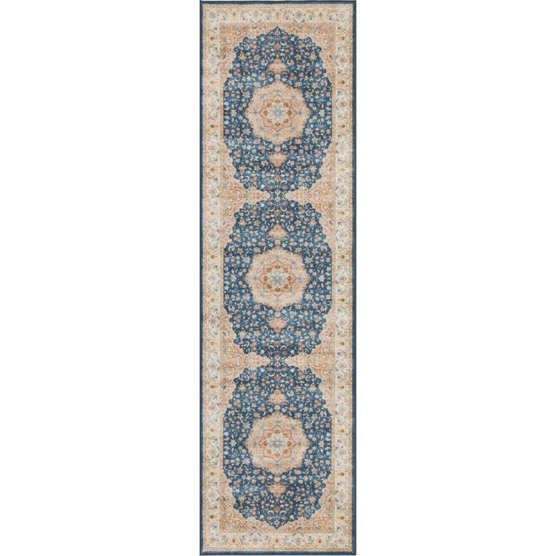 Tapis de couloir bleu marine Premier, Navy, Runner 2' x 6'11"