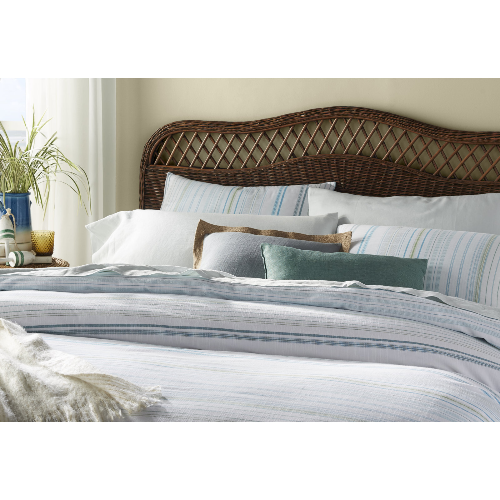 Frazier Linen Sheet Set, Full Sheet Set with 2 Pillowcases, Silver Gray