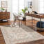 Eldon Pale Pink/Teal Rug-985956420