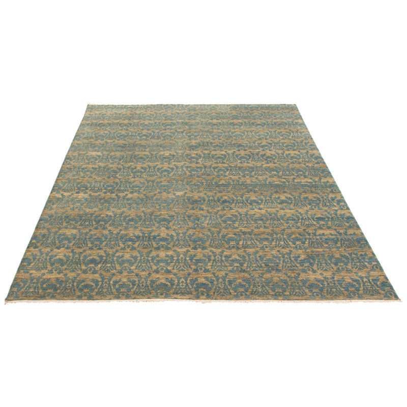 Tapis bleu Heritage 7 pi 10 po x 10 pi 0 po