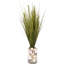 Spring Additions Faux Grass in Glass Vase