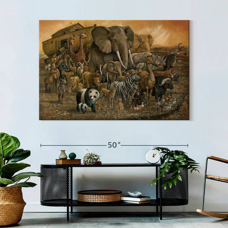 Brampt Noah's Ark, 34" H x 51" W