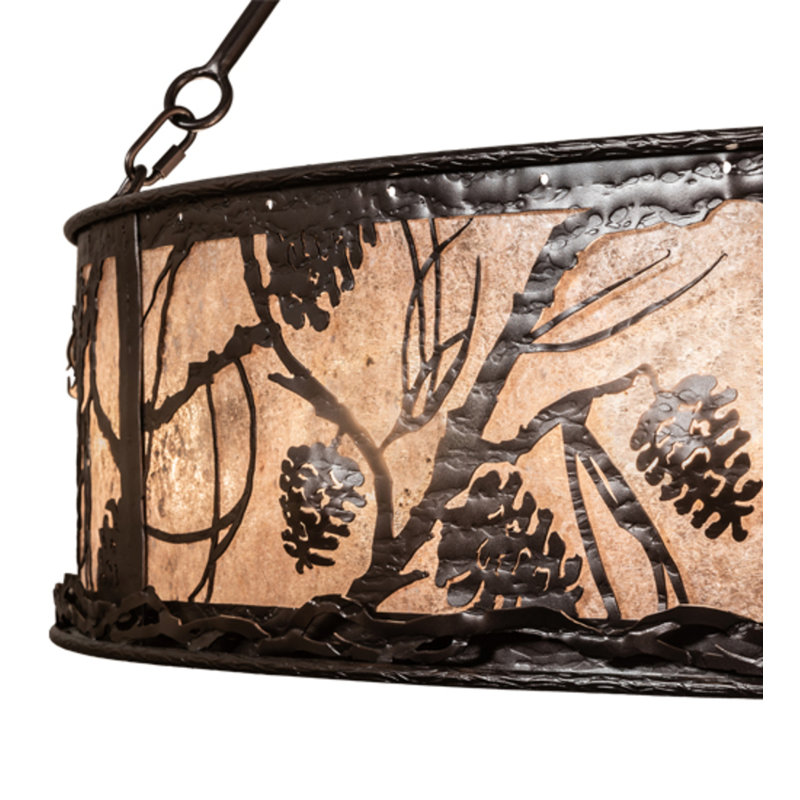 Whispering Pines Downrod Ceiling Fan