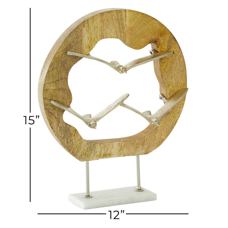 Figurine Gran, H 14,9 po x l 11,95 po x P 3,1 po