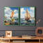 NAUTICAL Series CCCCXVII - Reproduction encadrée de qualité supérieure - prête à être accrochée - aucun clou requis - aucun clou requis-219663182-219663180
