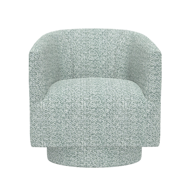 Blue Swivel Accent Chair, Blue